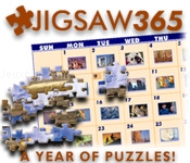 Start at today's date and work through the year with Jigsaw365; choose from 365 photographs or use your own digital pictures.
