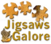 Put together the beautiful jigsaws included, or make your own new puzzles from photos or screen captures in Jigsaws Galore!