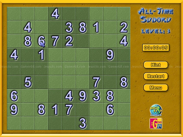 All-time sudoku