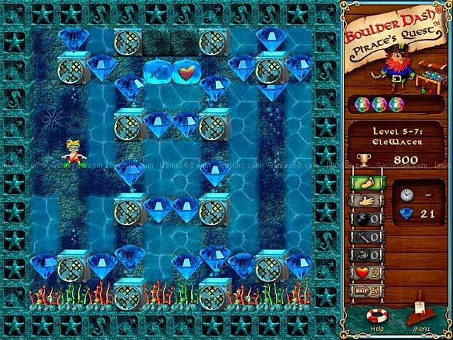 Boulder dash-pirate’s quest