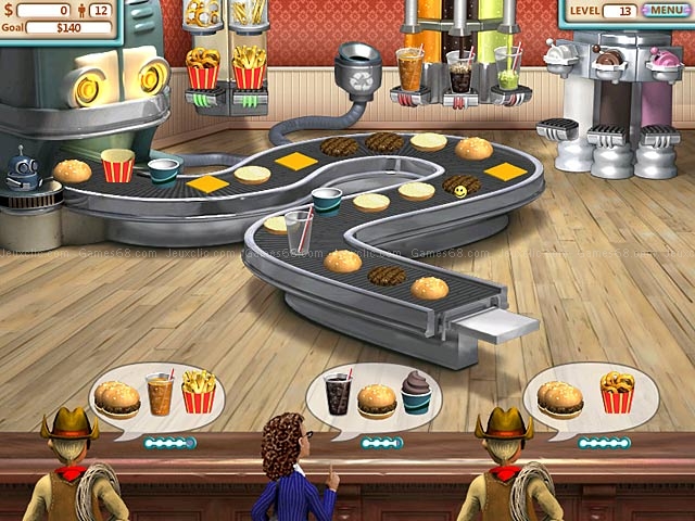 Burger shop