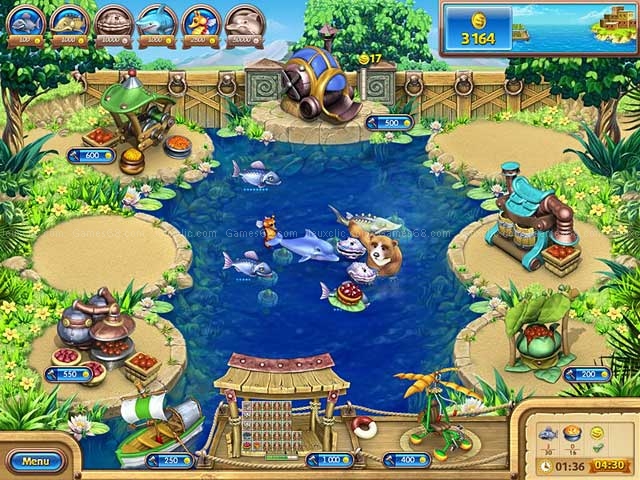 Farm frenzy: gone fishing