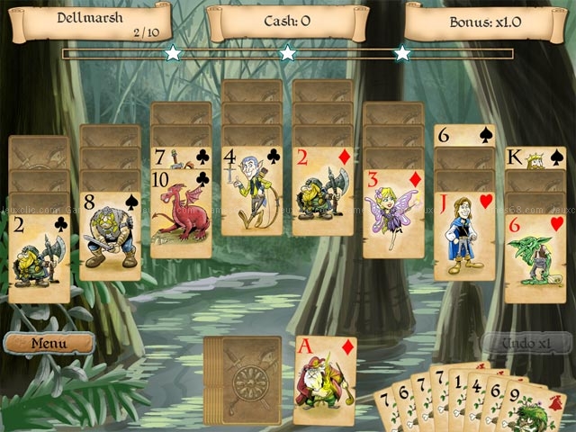 Legends of solitaire: the lost cards