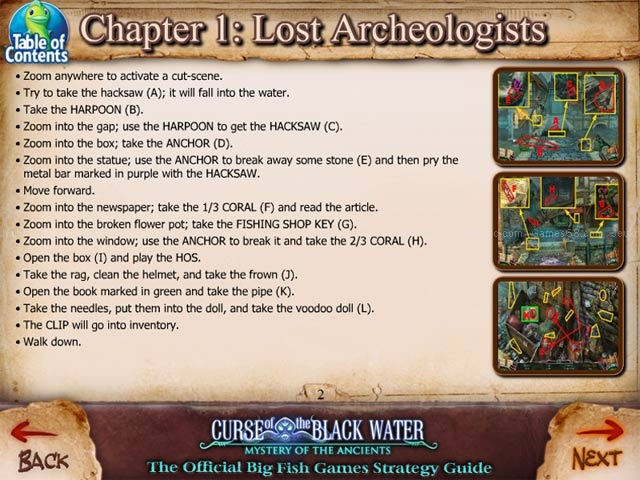 Mystery of the ancients: the curse of the black water strategy guide