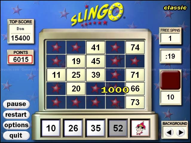 Slingo deluxe