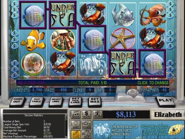 Slot quest: under the sea