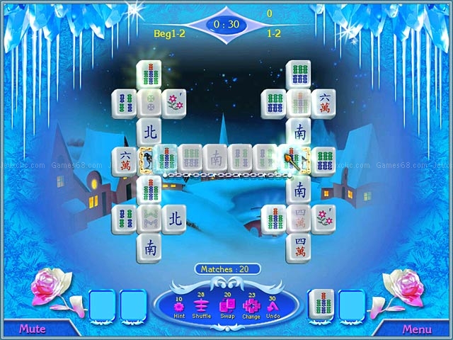 Snow queen mahjong