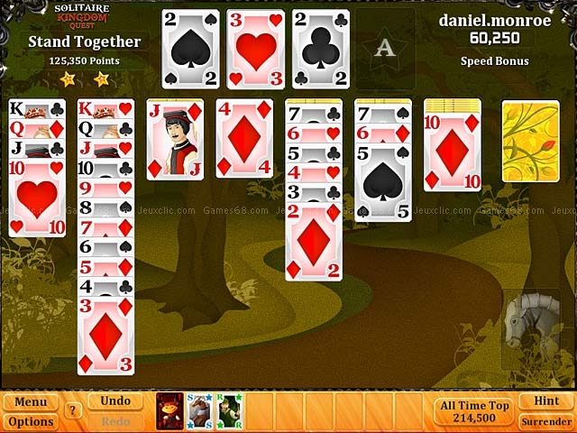 Solitaire kingdom quest