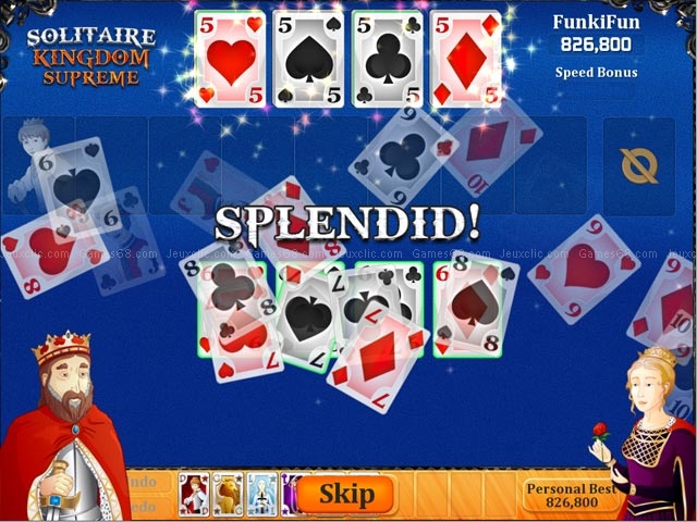 Solitaire kingdom supreme