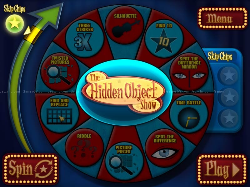 The hidden object show