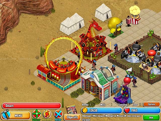 Dream builder: parc en folie!