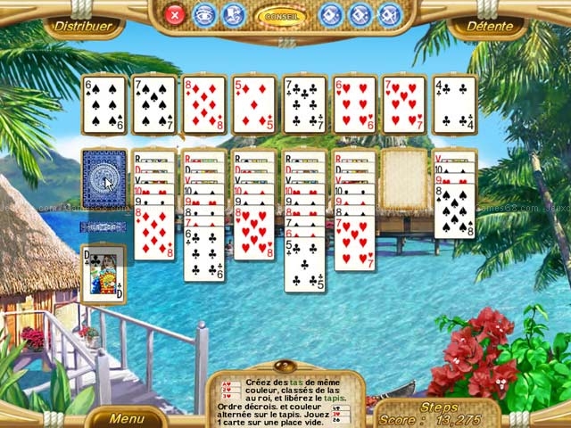 Dream vacation solitaire