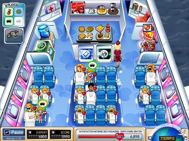 First class flurry