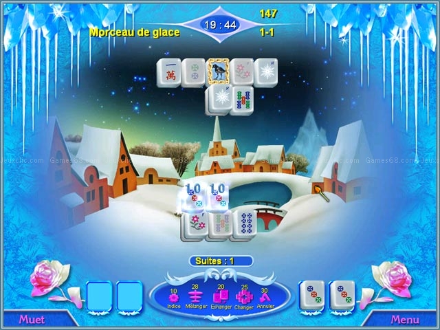 Snow queen mahjong