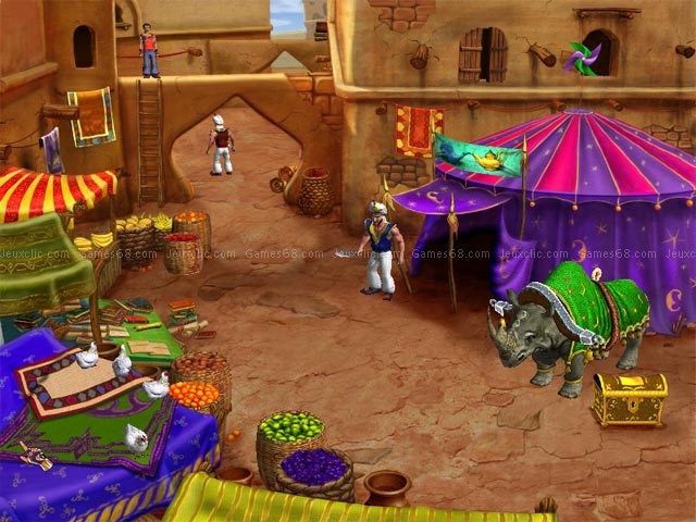 The adventures of aladdin and the magic skull