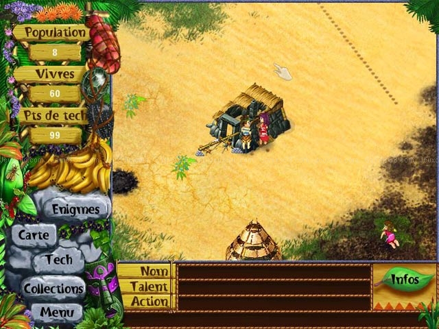 Virtual villagers: the secret city