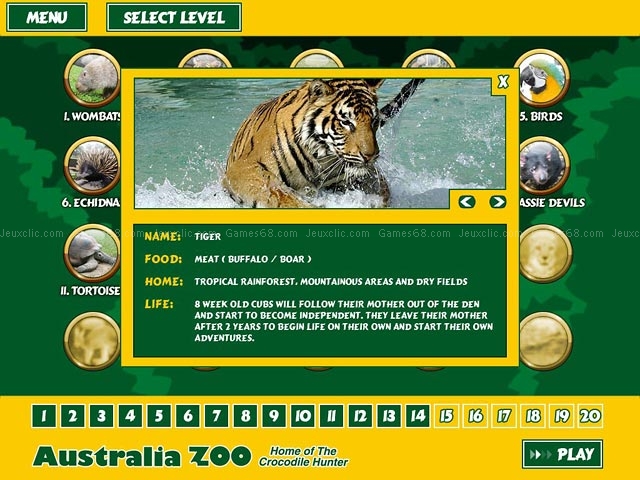 Australia zoo quest