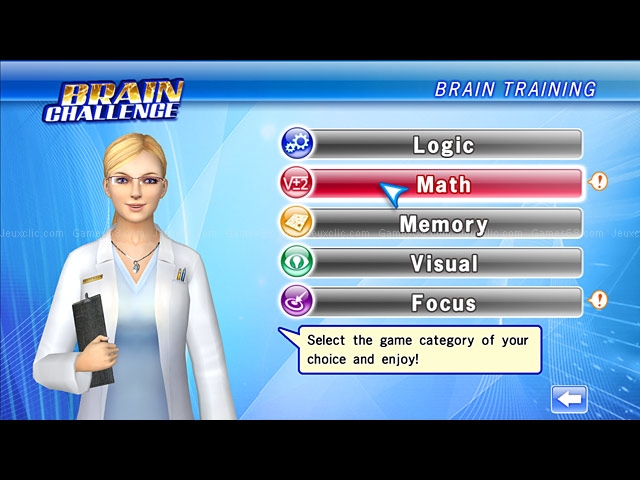 Brain challenge