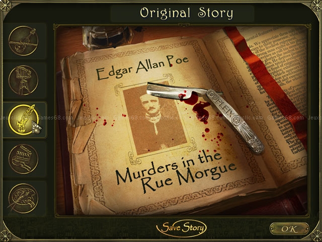 Dark tales: edgar allan poes murders in the rue morgue collectors edition