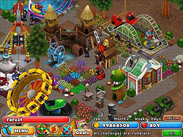 Dream builder: amusement park