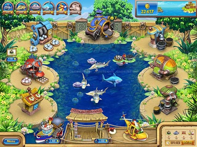 Farm frenzy: gone fishing