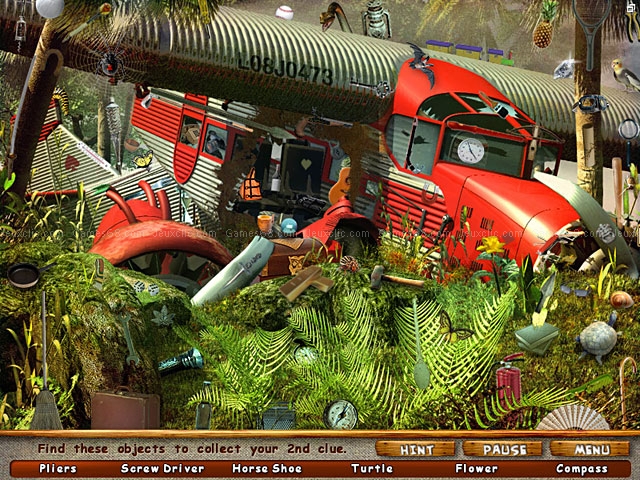 Mystery solitaire: secret island