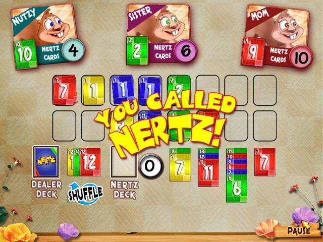 Nertz solitaire