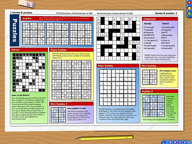 Newspaper puzzle challenge - sudoku edition