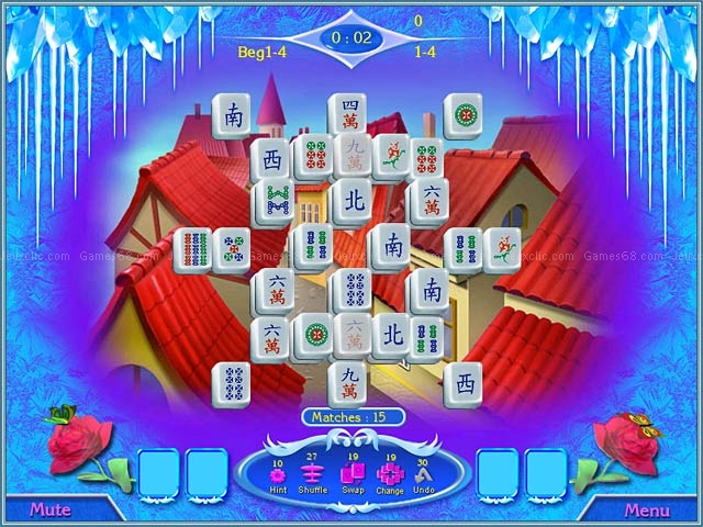Snow queen mahjong