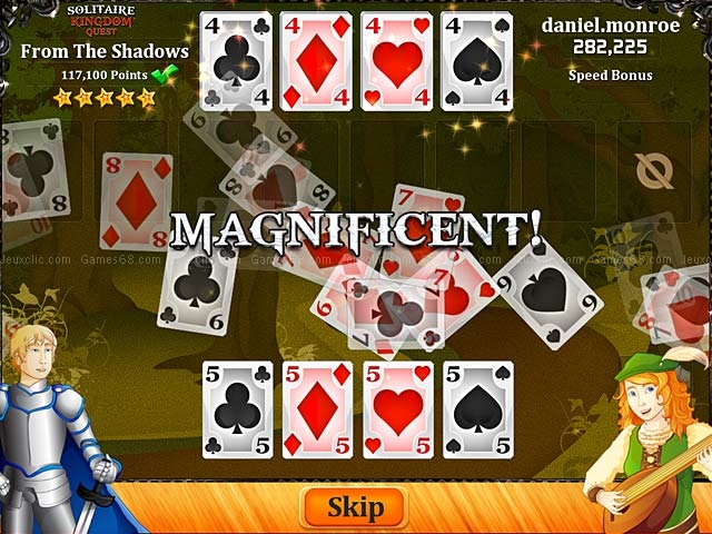 Solitaire kingdom quest