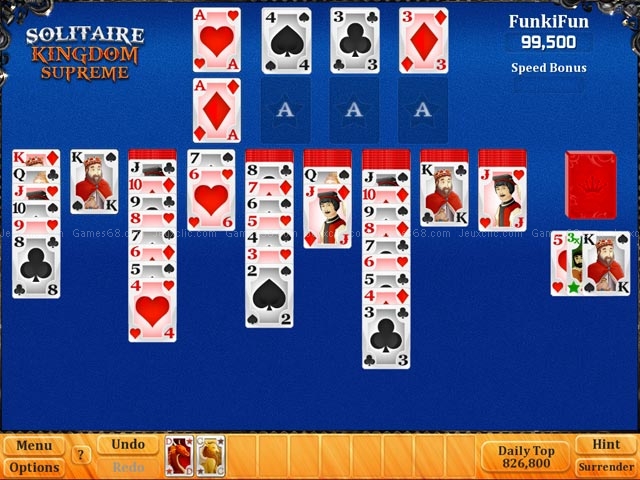 Solitaire kingdom supreme