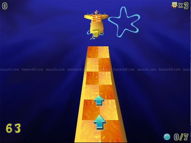 Spongebob squarepants obstacle odyssey