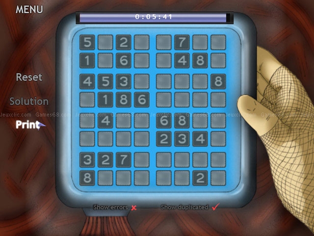 Sudoku adventure