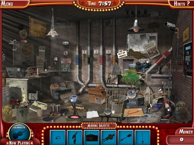 The hidden object show