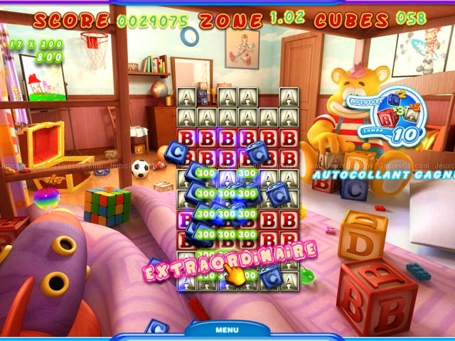 Abc cubes: teddys playground