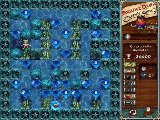 Boulder dash: pirates quest