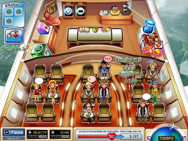 First class flurry