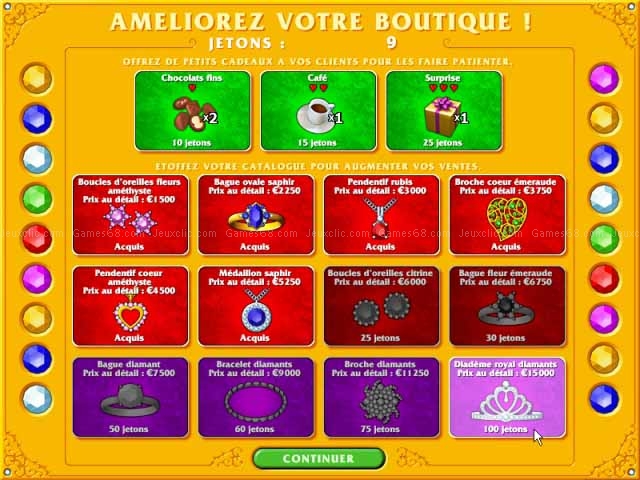 Gem shop
