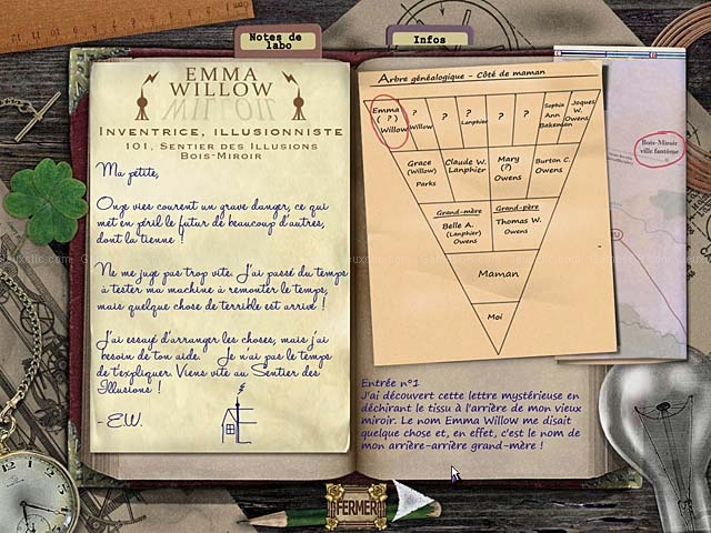 Hidden in time: le sentier des illusions