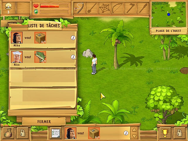 The island: castaway