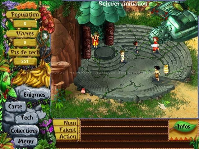 Virtual villagers: the secret city