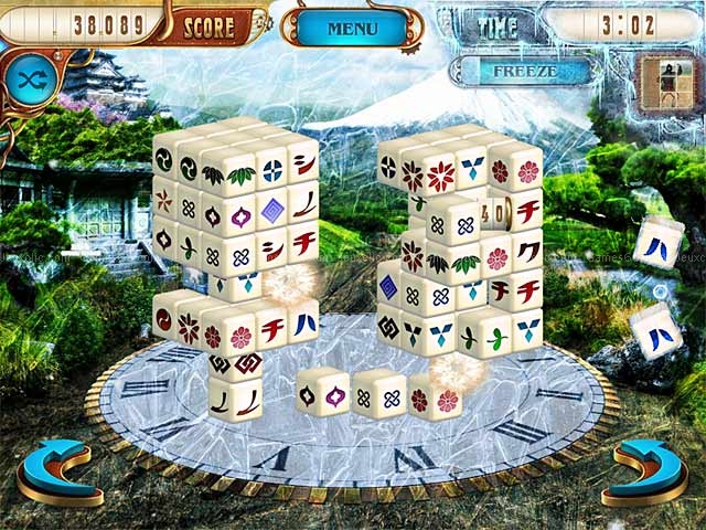 Mahjongg dimensions deluxe: tiles in time