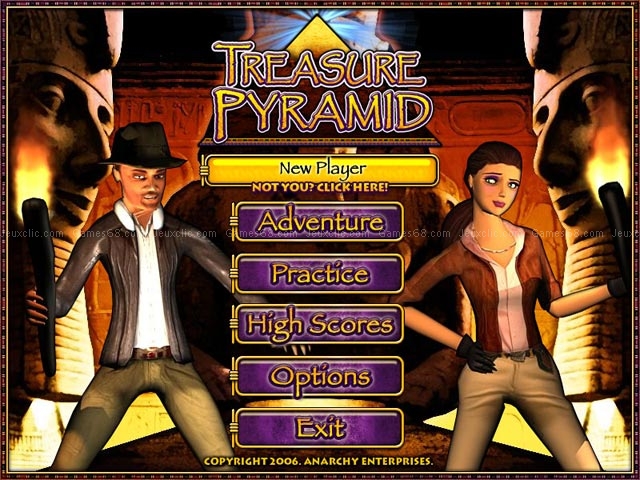 Treasure pyramid