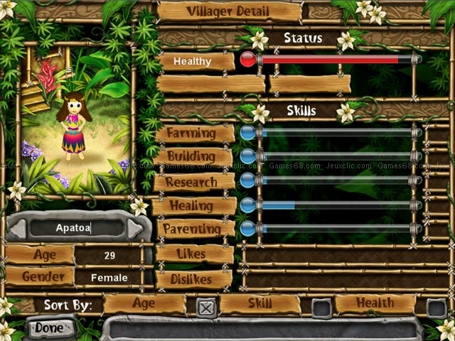 Virtual villagers: the tree of life