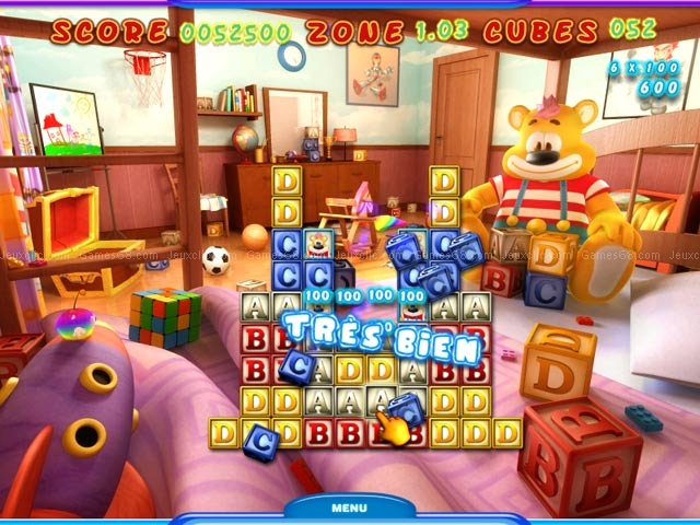 Abc cubes: teddys playground