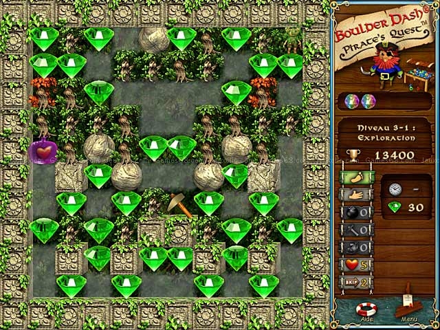 Boulder dash: pirates quest
