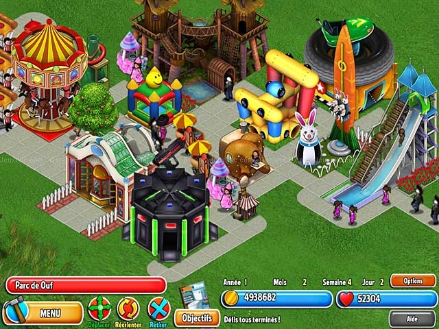 Dream builder: parc en folie!