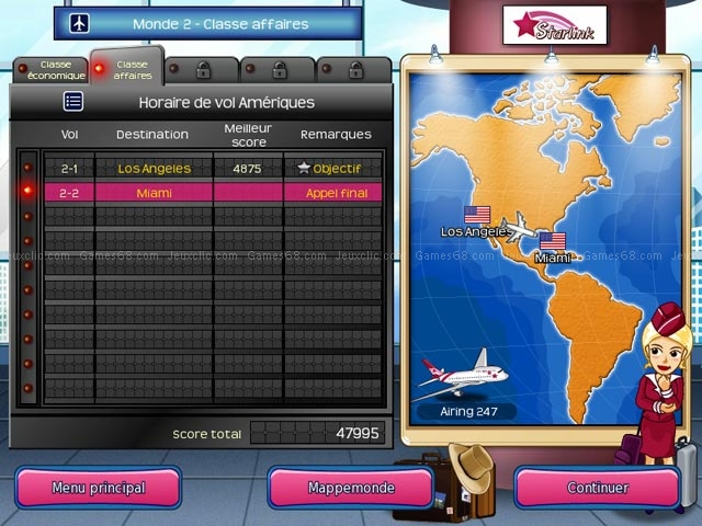First class flurry