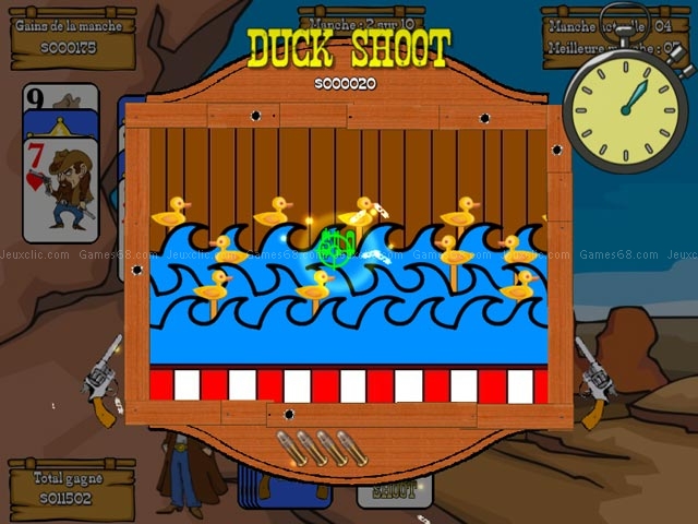 Gunslinger solitaire