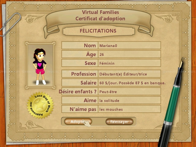 Virtual families